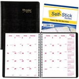 Rediform PlannerPlus Monthly Planner REDCB1200NBLK