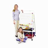 Balt Teacher's Learning Center Magnetic/Dry Erase Board - White