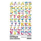 image of Chartpak Letter Transfers Rub-On Art Transfers - Rub-on Art Transfer - 78 Letter - 0.94