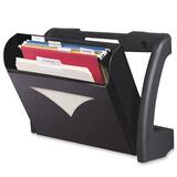 Deflect-o Add-on Mega Pocket - 11.25" x 18" x 4.12" - Plastic - Black - 694604CH