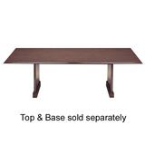 "Basyx Traditional Conference Table Top - Rectangle - 96"" x 42"" x 1"" - Walnut"
