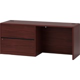 image of HON 10700 Series Left Pedestal Credenza with Lateral File - 29.5