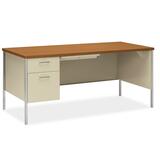 HON 34000 Series Left Pedestal Desk