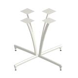 HON Contemporary Design Table - Black Feet, Titanium
