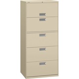 HON 600 Series Standard Lateral Files With Lock