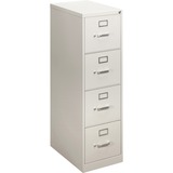 "HON 410 Series Vertical File - 48.75"" Height x 15"" Width x 22"" Depth - Steel - 4 Drawer(s) - Gray"