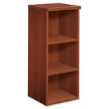 "HON Veneer Tower Bookcase Cascade Edge - 37"" Height x 15.75"" Width x 14.75"" Depth - Wood - 5 Shelf(ves) - Henna Cherry"
