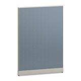 "HON Office Workstation Panel - 68"" Height x 48"" Width x 2"" Depth - Blue, Navy - Fabric"