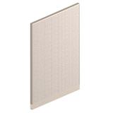 "HON Initiate Office Workstation Panel - 68"" Height x 48"" Width x 2"" Depth - Tan - Fabric"