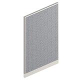 "HON Office Workstation Panel - 68"" Height x 48"" Width x 2"" Depth - Light Gray, Navy, Green - Polyester Blend"
