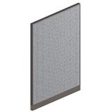 "HON Office Workstation Panel - 68"" Height x 48"" Width x 2"" Depth - Navy, Light Gray, Green - Polyester Blend"