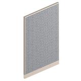 "HON Office Workstation Panel - 68"" Height x 48"" Width x 2"" Depth - Navy, Light Gray, Green - Polyester Blend"