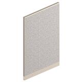"HON Office Workstation Panel - 68"" Height x 48"" Width x 2"" Depth - Tan, Blue, White - Polyester Blend"