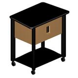 HON Tercero Collection Hospitality Cart - 4 x 4