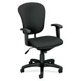 Basyx VL620 Mid-Back Task Chair with Adjustable Arms