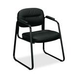 Basyx VL653 Leather Guest Chair