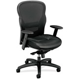 Basyx VL701 Leather Mesh Back Chair