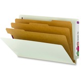 Smead End Tab Classification Folder with Divider