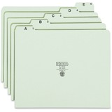 Smead A-Z Green Pressboard Self Tab File Guides