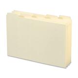 Smead 1/5 Cut Blank Tab Card Guide SMD56050
