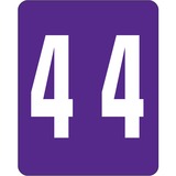Smead AM100RN Color Coded Numeric Labels 15 x 188 250 x Label Purple
