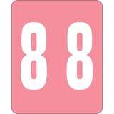 Smead AM100RN Color Coded Numeric Label SMD67498