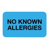 Tabbies No Known Allergies Label