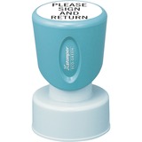 Shachihata Pre-Inked Custom Message Stamp - 1