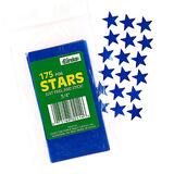"Paper Magic Self-Adhesive Foil Star Stickers - Sticker - 175 Stars - 0.75"" Diameter - Foil - Blue"