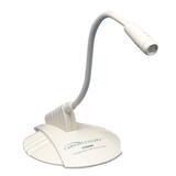 Compucessory CCS 30300 Flexible Arm Computer Microphone - Dynamic - 200Hz to 1000kHz - Cable - White
