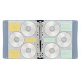 Compucessory CD/DVD Media Refill Pages - For Ring Binder - 6 CD/DVD Capacity - 10 per Pack - White