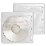 Compucessory Double-Pocket CD/DVD Sleeve - 22290