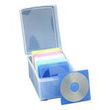 Compucessory CD Slim Storage Box - Plastic - Disk Holder