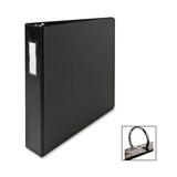 Sparco Vinyl Ring Binder - Letter - 8.5 x 11 - 1.5 Capacity - 1 Each - Black