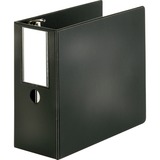 Sparco Slanted Ring Binder with Label Holder