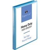 Sparco Premium Round Ring View Binder