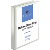 Sparco Deluxe Slant Ring View Binder