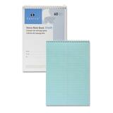 Sparco Blue Gregg Ruled Steno Notebook - 01409