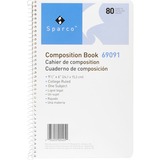 Sparco College Ruled 80 Sheet Composition Book