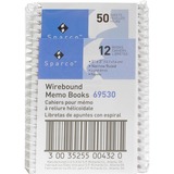 69530 - Sparco Wirebound Memo Book