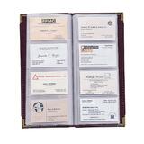 Sparco Economy Business Card Album - 96 Capacity