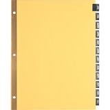Sparco Leather Monthly Tab Index SPR01183