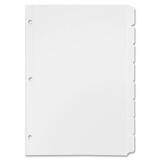 Sparco Erasable Tab Index SPR01821