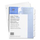 Sparco Punched Laser Index Divider SPR01825