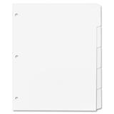 Sparco Single Reverse Collated Index Dividers SPR21001