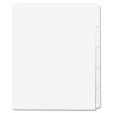 Sparco Straight Collated Index Dividers