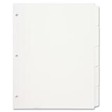 Sparco Straight Collated Index Dividers SPR21003