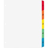 Sparco Quick Index Divider with Table Of Contents Page SPR21900