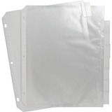 Sparco Top Loading Sheet Protectors with Index Tab SPR74161