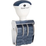Sparco Rubber Date Stamp - 01495